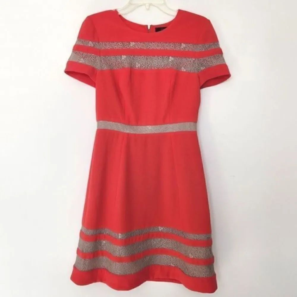 BCBGMaxAzria Orange‎ The "Kalli" Night Out Dress